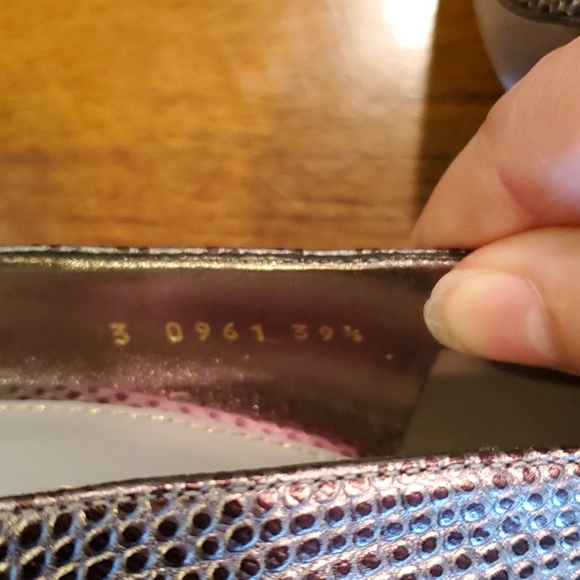 Sergio Rossi pewter heels - Picture 8 of 11